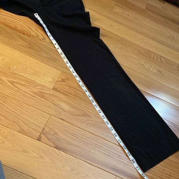 United Colors of Benetton Black Poly Pant, velvety feel, euro size 44 (US8) - Picture 4 of 9